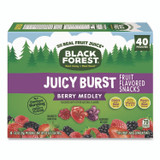 FERRARA CANDY CO Black Forest® FER02067 Juicy Burst Fruit Flavored Snack, Berry Medley, 32 oz, 40/Box
