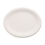 HUHTAMAKI Chinet® 21257CT Classic Paper Dinnerware, Platter, 9.75 x 12.5, White, 500/Carton