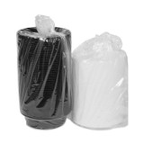PACTIV EVERGREEN CORPORATION NC718B Newspring VERSAtainer Microwavable Containers, 16 oz, 6" Diameter, Black/Clear, Plastic, 150/Carton