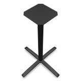 HON COMPANY BTX42LCBK Between Standing-Height X-Base for 42" Table Tops, 32.68w x 41.12h, Black