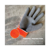 TENACIOUS HOLDINGS, INC. ergodyne® 17894 ProFlex 7401-CASE Coated Lightweight Winter Gloves, EN388: 2131X, 9" Long, Large, Orange, 144 Pairs/Carton