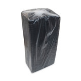 PACTIV EVERGREEN CORPORATION 0TFB04D10000 Supermarket Tray, #4D1, 9.5 x 7 x 1.25, Black, Foam, 500/Carton