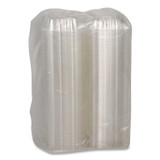 PACTIV EVERGREEN CORPORATION YCI820500000 SENSATION SmartLock Hinged Lid Container, 5.2 x 5.3 x 2.56, Clear, Plastic, 375/Carton