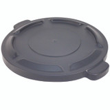 IMPACT PRODUCTS, LLC GL200203 Value-Plus Gator Container Lids, For 20 gal, Flat-Top, 20.4" Diameter, Gray