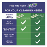 PROCTER & GAMBLE Swiffer® 82856BX Wet Refill Cloths, 10 x 8, Fresh Scent, White, 24/Box