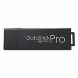 CENTON ELECTRONICS INC. S1U3P6256G DataStick Pro USB 3.2 Type A Flash Drive, 256 GB, Black