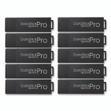 CENTON ELECTRONICS INC. S1U3P664G10B DataStick Pro USB 3.2 Type A Flash Drive, 64 GB, Black, 10/Pack