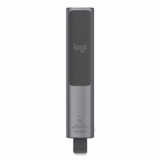 LOGITECH, INC. 2632837 Spotlight Presentation Remote, Projects 100 ft, Slate