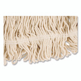 RUBBERMAID COMMERCIAL PROD. D25306WE Super Stitch Blend Mop, Cotton/Synthetic, White