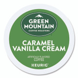 KEURIG DR PEPPER Green Mountain Coffee® 2140462 Caramel Vanilla Cream Coffee K-Cups, 0.33 oz, 48/Box