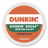 KEURIG DR PEPPER Dunkin'® 24306977 K-Cup Pods, Dunkin' Decaf, 44/Box