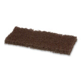 3M/COMMERCIAL TAPE DIV. 8541PK Doodlebug Brown Scrub 'n Strip Pad, 4.63 x 10, 5/Box