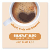 PICK ME UP PROVISIONS 52967CT Breakfast Blend Coffee K-Cups, 24/Box, 4 Boxes/Carton