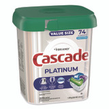 PROCTER & GAMBLE Cascade® 12052 ActionPacs, Fresh Scent, 38.6 oz Tub, 74/Pack