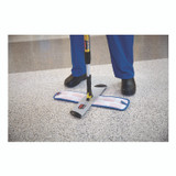 RUBBERMAID COMMERCIAL PROD. HYGEN™ FGQ41000BL00 Microfiber Wet Mop Pad, 18", Blue