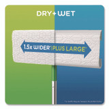 PROCTER & GAMBLE Swiffer® 33903 Sweeper XL Dry Refill Cloths, 16.9 x 9.8, White, 16/Box