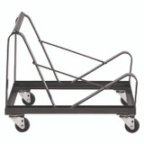NATIONAL PUBLIC SEATING NPS® DY86 Dolly For 8600 Series Chairs, 1,100 lb Capacity, 21" x 21" x 26", Black
