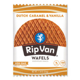 RIP VAN 00334 Wafels - Single Serve, Dutch Caramel and Vanilla, 1.16 oz Pack, 12/Box