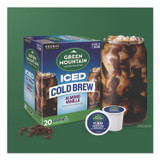 KEURIG DR PEPPER Green Mountain Coffee® 5000372045 Almond Vanilla Brew Over Ice Coffee K-Cups, 0.21 oz, 20/Box