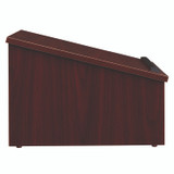 NATIONAL PUBLIC SEATING Oklahoma Sound® 22MY Tabletop Lectern, 23.75 x 19.88 x 13.75, Mahogany