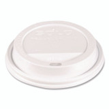 DART SOLO® 896404 Traveler Hot Cup Lids, Fits 12 oz to 16 oz Hot Cups, Plastic, White, 100/Pack