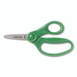 FISKARS MANUFACTURING CORP 1067059 Classpack Scissors Caddy, Pointed Tip, 5" Long, 1.6" Cut Length, Straight Asst Color Handles: Blue/Green/Lt Blue/Red, 24/Set