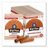 RIP VAN 00377 Wafels - Single Serve, Snickerdoodle, 1.16 oz Pack, 12/Box