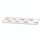 DIVERSEY D1232214 EasyMop Microfiber Dust Mop Pads, 16 x 5.3, White, 50/Pack