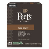 PEETS Peet's Coffee & Tea® 65470 Major Dickason's Blend K-Cups, 0.44 oz, 88/Carton