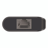 BELKIN COMPONENTS AVC008BTSGY Connect 6-in-1 USB-C Multiport Adapter Hub, 6-Port, Gray