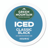 KEURIG DR PEPPER Green Mountain Coffee® 5000372042 Classic Black Brew Over Ice Coffee K-Cups, 0.4 oz, 24/Box