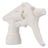 BRIGHTON PROFESSIONAL BPR28381CC Trigger Spray Bottle for Portion Packet Bathroom Cleaners, 32 oz, White/Pink
