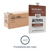 LAVAZZA FLAVIA® 48722 Alterra Hazelnut Coffee Freshpack, 40/Carton