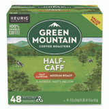 KEURIG DR PEPPER Green Mountain Coffee® 2140552 Half-Caff Coffee K-Cups, 0.33 oz, 48/Box