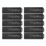 CENTON ELECTRONICS INC. S1U3P632G10B DataStick Pro USB 3.2 Type A Flash Drive, 32 GB, Black, 10/Pack