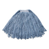 RUBBERMAID COMMERCIAL PROD. FGF51700BL00 Dura Pro Blend Wet Mop, Cotton/Rayon/Synthetic, Medium, Blue
