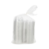 DART CTR8BD SafeSeal Tamper-Resistant, Tamper-Evident Bowls with Dome Lid, 8 oz, 5.5" Diameter x 2.1" h, Clear, Plastic, 240/Carton