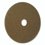 AMERICO MANUFACTURING CO 442320 Black Diamond 1500 Grit Diamond Pad, 20" Diameter, Black and Yellow, 2/Carton