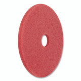 AMERICO MANUFACTURING CO 404415 Buffing Pad, 15" Diameter, Red, 5/Carton