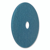 AMERICO MANUFACTURING CO 400416 Cleaner Pad, 16" Diameter, Blue, 5/Carton