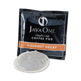 JAVA TRADING CO. One® 30210 Coffee Pods, Colombian Decaf, Single Cup, Pods, 14/Box