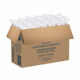 DART DL639 Plastic Dome Lid, Fits 32 oz Cold Cups, Clear, 25/Sleeve, 20 Sleeves/Carton