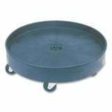 RUBBERMAID COMMERCIAL PROD. FG3600L40000 Casters, 2.5" x 3.5" Swivel Mount Plate, 3" Wheel, Black