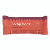 WHY BARS WHY16205 Superfood Snack Bar, Cherry Chia, 2.04 oz Bar, 12/Box