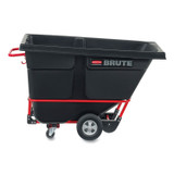 RUBBERMAID COMMERCIAL PROD. 1036 BLA 2 cu yd BRUTE Rotomolded Tilt Truck, 2,300 lb Capacity, Black
