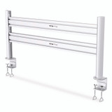 EATON CORPORATION Tripp Lite by DMSWSLATTAA Slat Rail for Slat Wall System for 32" TVs, 3.39w x 1.8d x 41h, Silver, Supports 33 lb