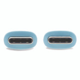 EATON CORPORATION Tripp Lite by U040AB006CSL USB-C Antibacterial Cable, USB 2.0, USB Type-C (USB-C) to USB Type-C (M/M), 6 ft, Light Blue