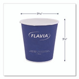 LAVAZZA FLAVIA® 25200018 Hot Beverage Paper Cup 10 oz, FLAVIA Design, Blue, 100/Sleeve, 10 Sleeves/Carton