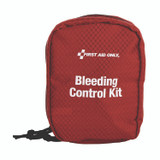 FIRST AID ONLY, INC. 91513 Right Response Bleeding Control Kit for Limb and Chest Wounds, 16 Pieces, Fabric Pouch