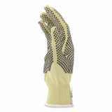 MCR SAFETY 9396L CutPro Kevlar Gloves, Reversible, 10" Long, Large, Yellow/Black, Pair